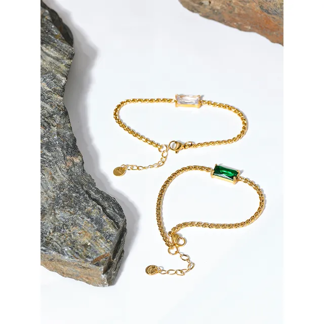 Thyra Bracelet (Emerald Green)