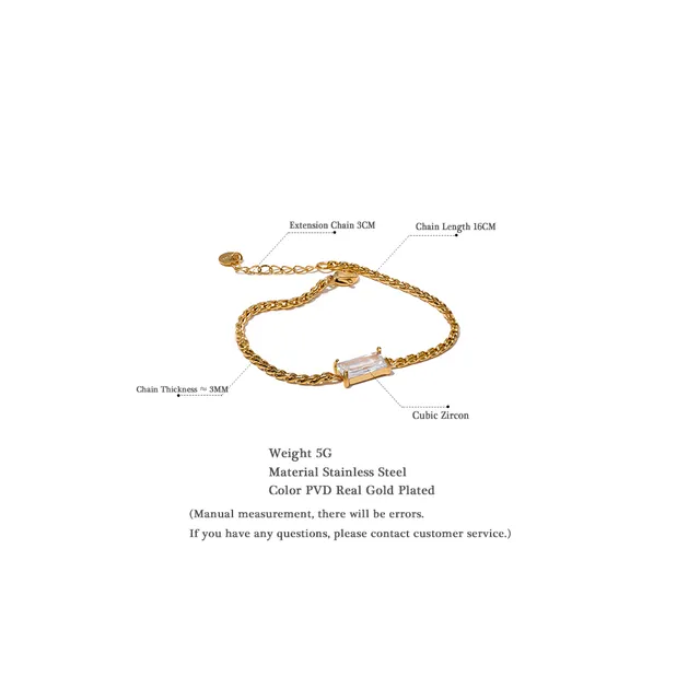 Thyra Bracelet (pure Zirconia)