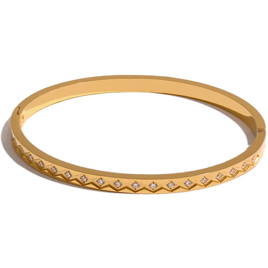 Milcah Royalty Bangle (Gold)