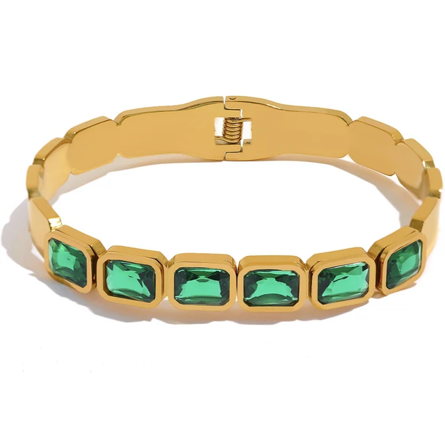 Antoine Bracelet (Emerald Green)