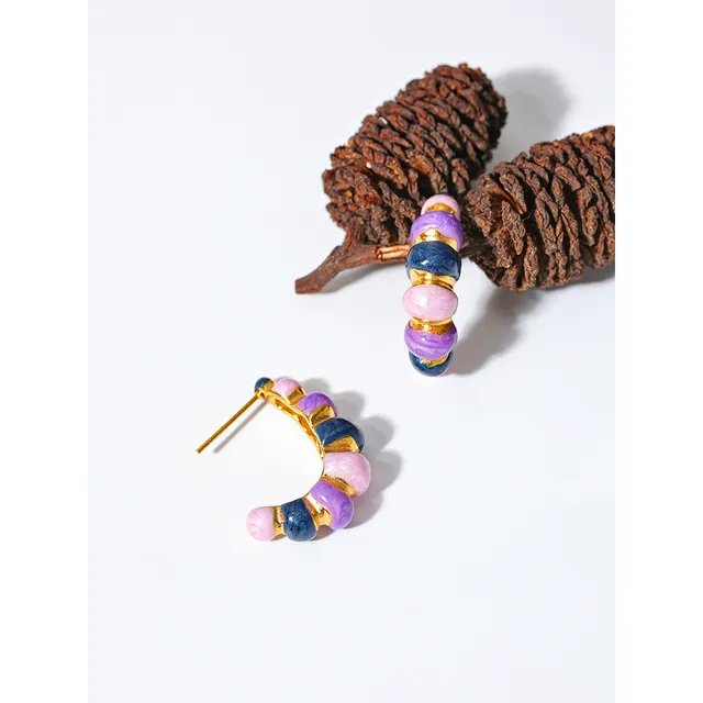 Chenille Earrings