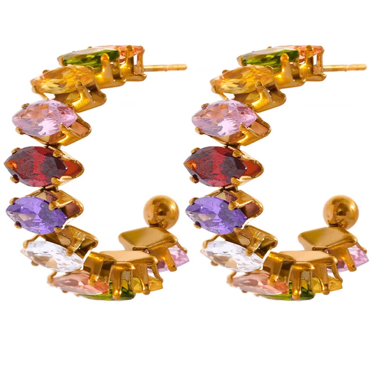 Diana Earrings (Multicoloured)