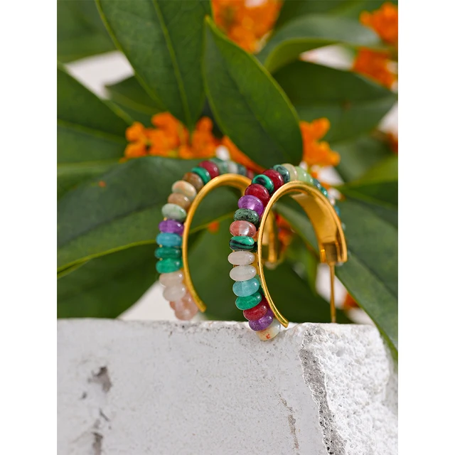 Navagio Stone Hoops