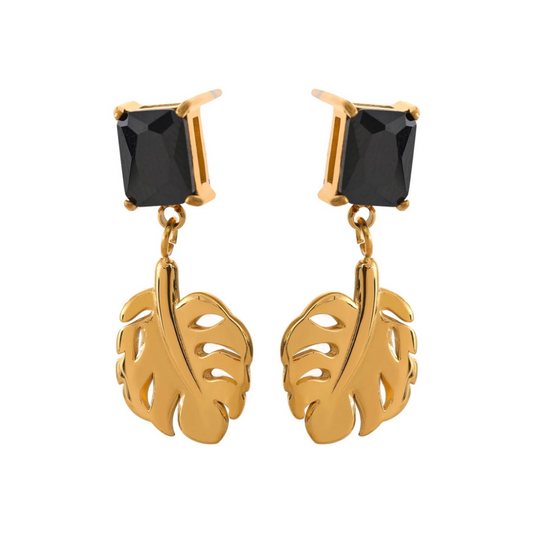 Lovelie Earrings (Black Diamond)