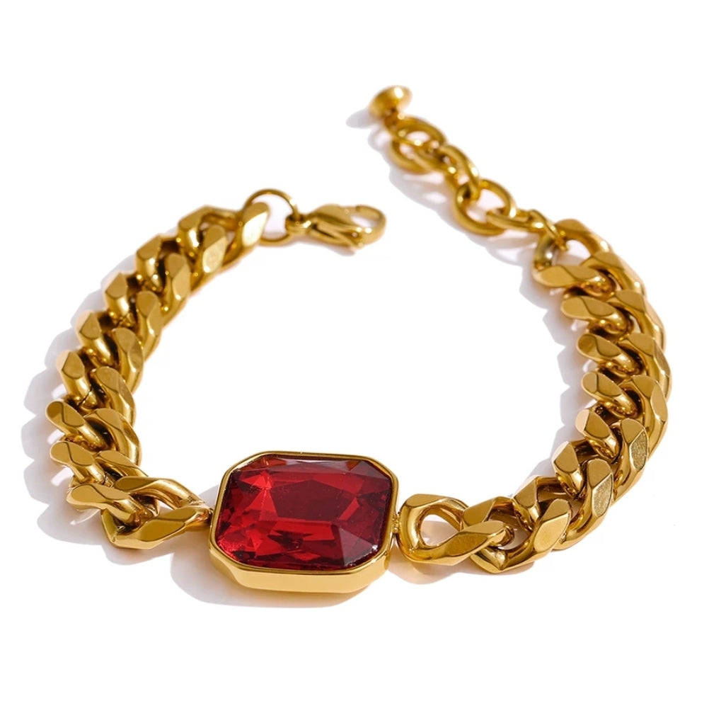 Ruby Red bracelet