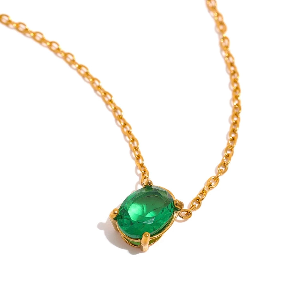 Tiana Pendant (Emerald Green)