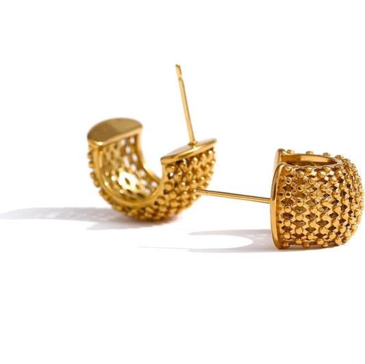 filet d'or Earrings