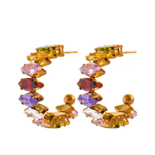 Diana Earrings (Multicoloured)