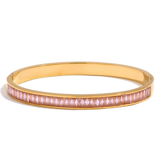 Norina Bangle (Pink Diamond)